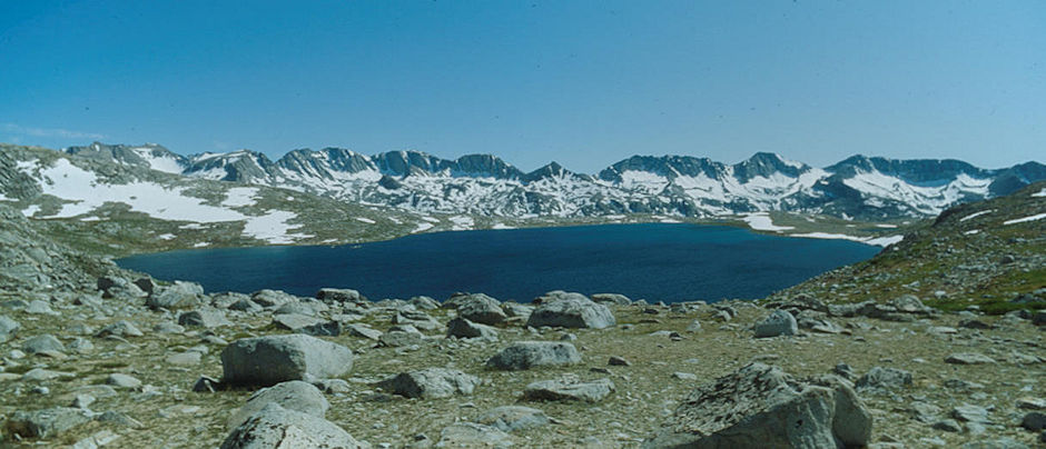 Desolation Lake, Glacier Divide - 1982