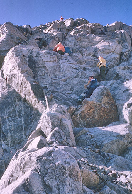 Climbing Mt. Goddard - Kings Canyon National Park 26 Aug 1964