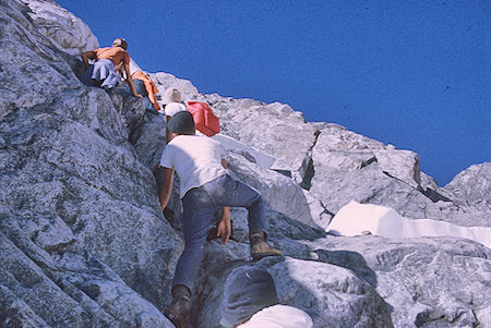 Climbing Mt. Goddard - Kings Canyon National Park 20 Aug 1969