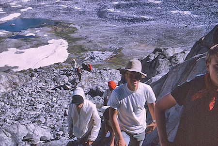 Climbing Mt. Goddard - Kings Canyon National Park 20 Aug 1969
