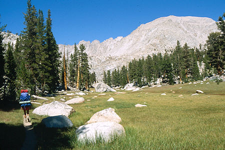 On the trail to Rock Creek (south) - Sequoia National Park 24 Aug 1981