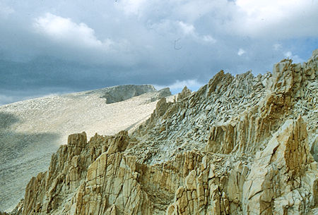 Route to summit of Mount Whitney - Sequoia National Park 26 Aug 1981