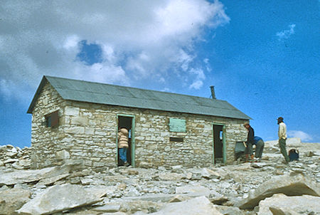 Smithsonian Cabin on summit of Mount Whitney - Sequoia National Park 26 Aug 1981