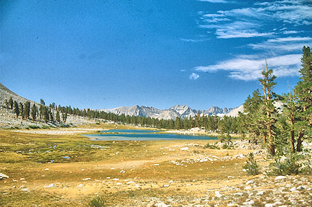 Lake northwest of Tawny Point - Sequoia National Park 29 Aug 1981