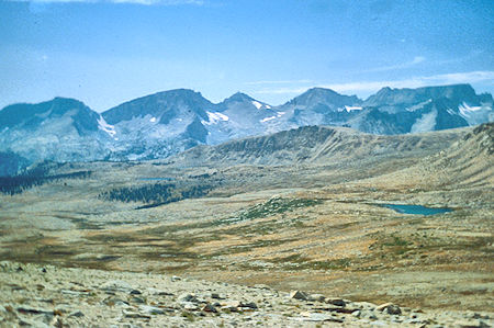 Tyndall Creek Basin, Milestone Peak - Sequoia National Park 29 Aug 1981
