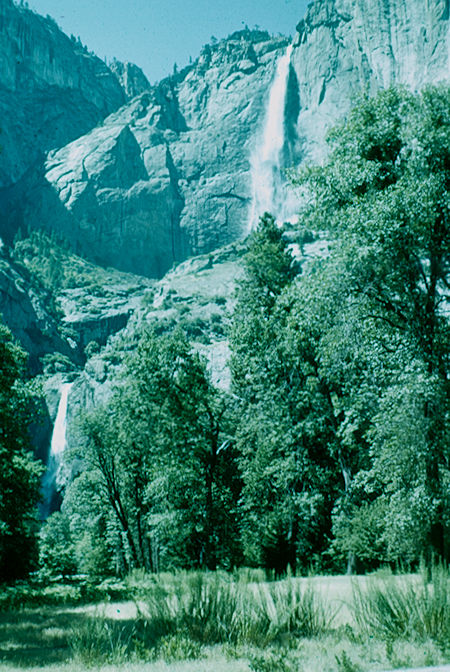 Yosemite Falls - Yosemite National Park Jul 1957