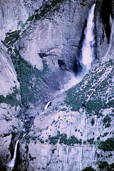 Yosemite Falls from Glacier Point - Yosemite National Park 01 Jun 1968