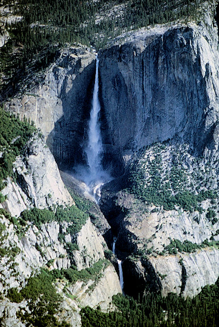 Yosemite Falls from Taft Point - Yosemite National Park 01 Jun 1968