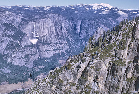 Yosemite Falls from Taft Point - Yosemite National Park 02 Jan 1970
