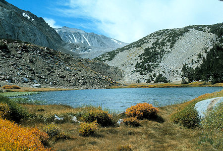 Francis Lake and Mount Morgan
