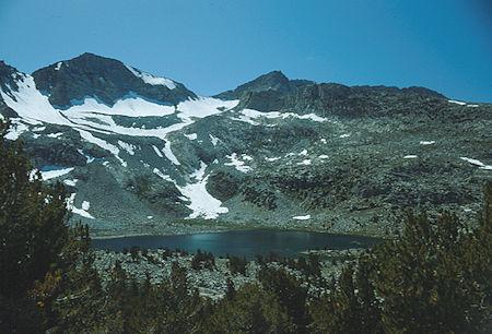 Pack Saddle Lake, Glacier Divide - 1983
