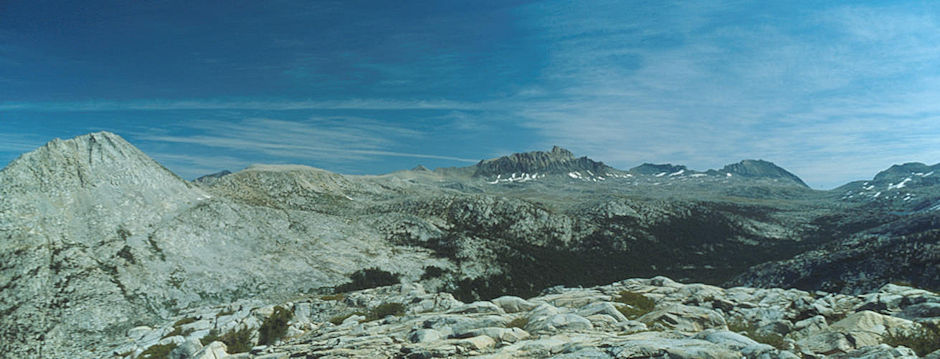 Pilot Knob, Mt. Humphreys, Mt. Emerson, Piute Pass and Piute Canyon - 1983