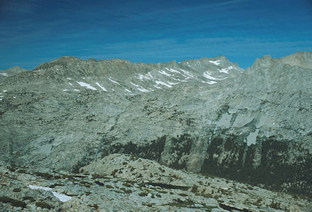 The Pinnacles ridge, Gemini mountain - 1983