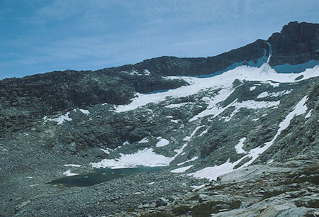 Glacier Divide, Upper Honeymoor Lake - 1983