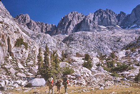 Middle Palisade and Mount Disappointment - Kings Canyon National Park 20 Aug 1963