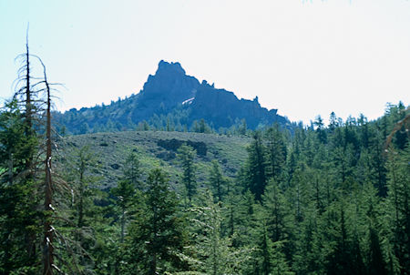Looking north from Eagle Pass Trail - Emigrant Wilderness 1994