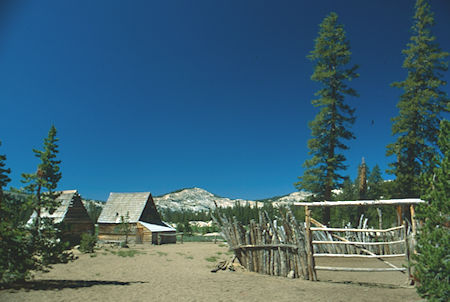 Cabin, Barn, Corral at Cooper Meadow - Emigrant Wilderness 1994