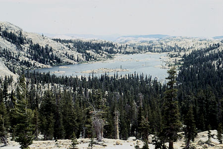 Long Lake from ridge - Emigrant Wilderness 1994