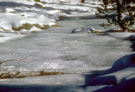 Ice flow near Sentinel Dome - Yosemite National Park - 02 Jan 1970