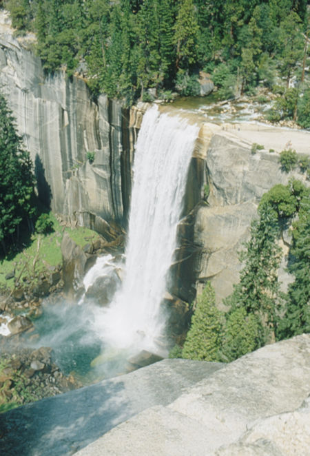 Vernal Falls - Yosemite National Park - 18 Aug 1980