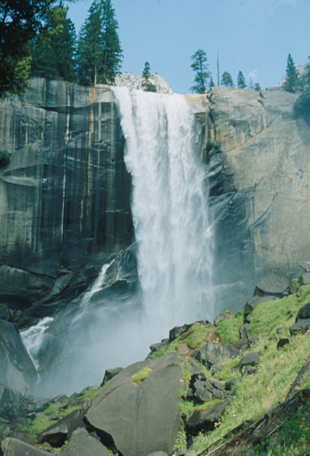 Vernal Falls - Yosemite National Park - Aug 18 1980