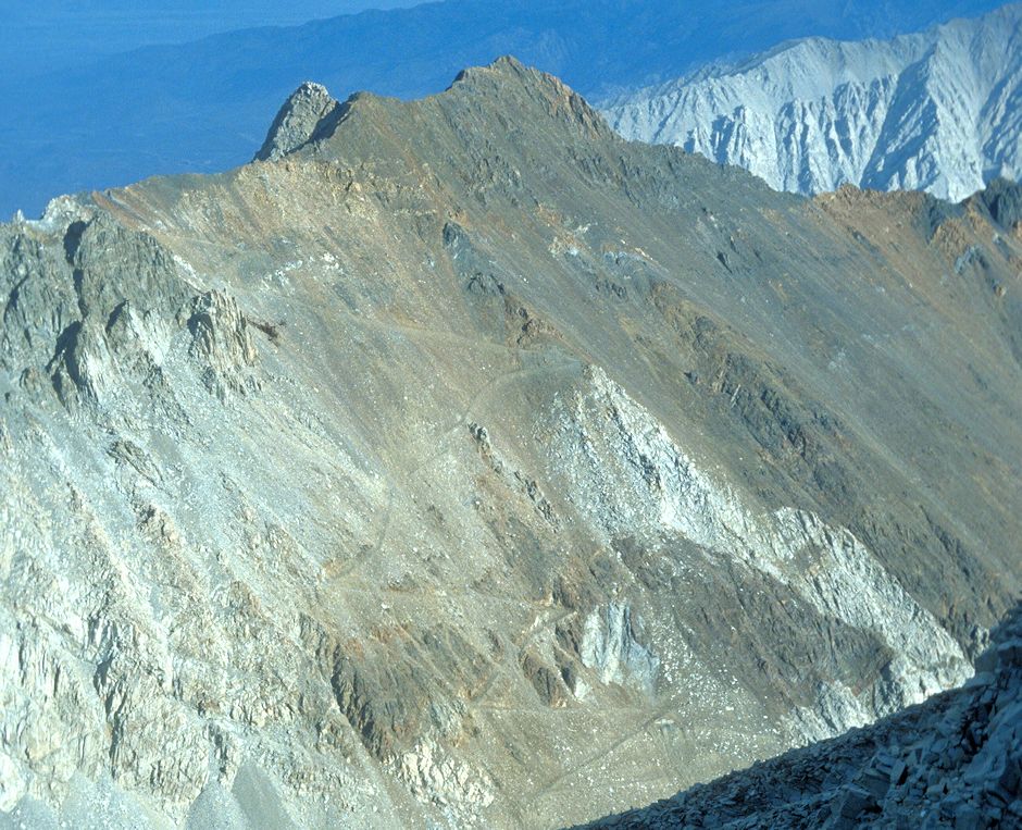 Adamson Mine from top of Mount Morgan