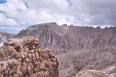 Mt. Whitney from Mt. Hitchcock ridge - Sequoia National Park 26 Aug 1971