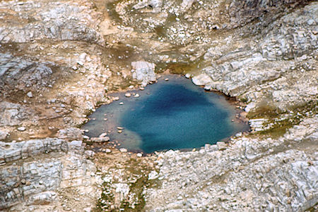 Lake from Mt. Hitchcock - Sequoia National Park 26 Aug 1971