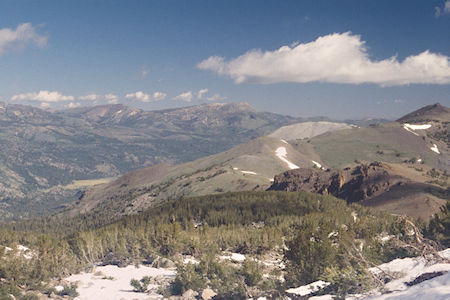 Leveatte Meadow, Piute Pass from near Anna Lake - Hoover Wilderness 1995