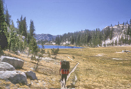 Miller Lake on the trail to Virginia Canyon - Yosemite National Park - 04 Sep 1964