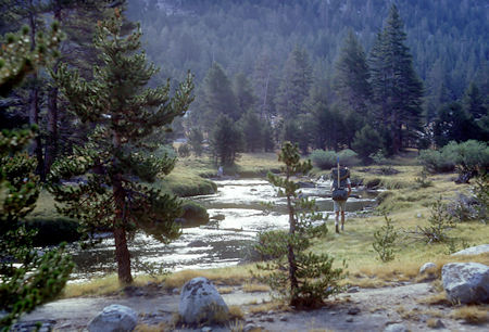 Lyell Fork Tuolumne River - John Muir Trail - Yosemite National Park - 24 Aug 1966