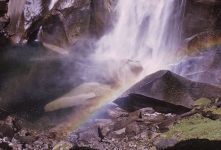 Vernal Falls - Yosemite National Park - 20 Aug 1966