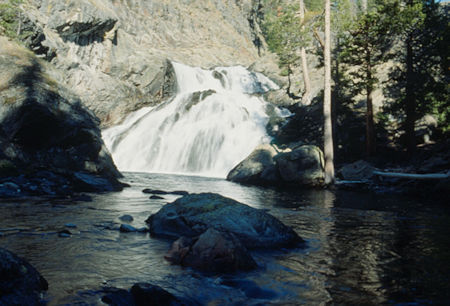 North Fork San Joaquin River - Ansel Adams Wilderness - Aug 1991