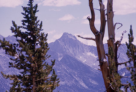 Mount Ericsson from Gardiner Pass - Kings Canyon National Park 05 Sep 1970