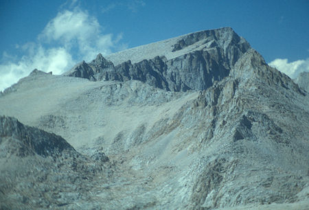 Mt. Whitney from Cirque Peak - John Muir Wilderness - Aug 1976