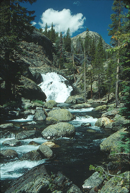 North Fork San Joaquin River at Dike Creek - Ansel Adams Wilderness - Aug 1993