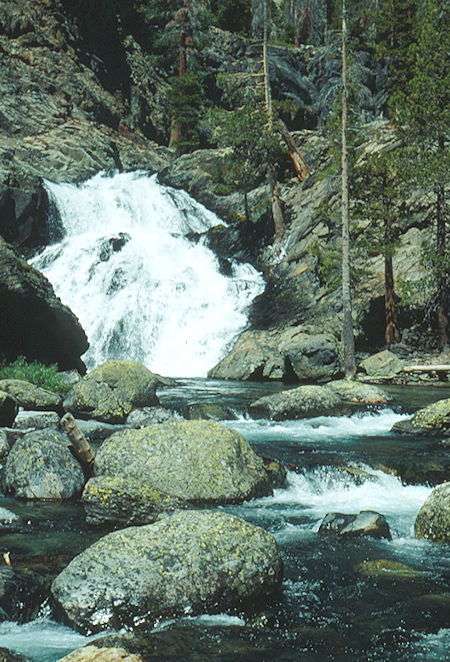 North Fork San Joaquin River at Dike Creek - Ansel Adams Wilderness - Aug 1993