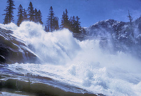 Waterwheel Falls - Yosemite National Park - 31 May 1968