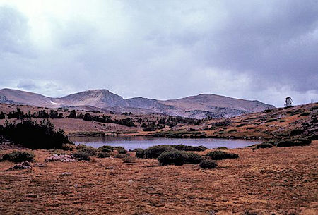 Summit Lake is just across the boundary at Mono Pass in Yosemite National Park