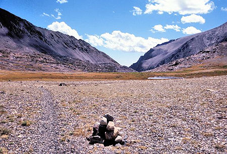 View southeast on Parker Pass