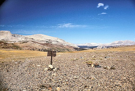 View from Parker Pass