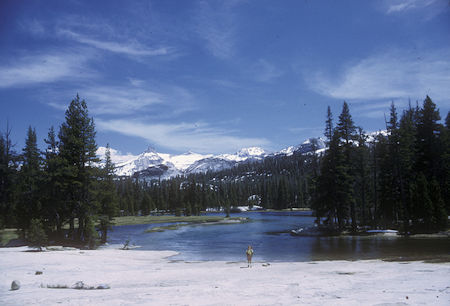 David Henderson checking out the Tuolumne River - Yosemite National Park - 30 May 1968