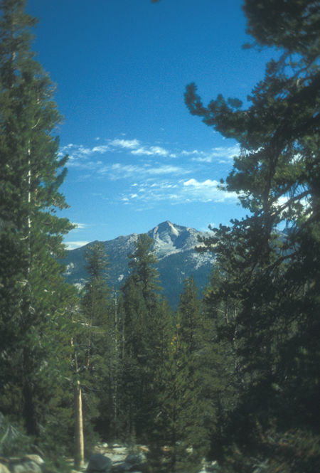 Mount Clark from Buena Vista Trail - Yosemite National Park - Aug 1973