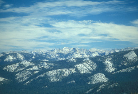 Cathedral Range - Yosemite National Park - Aug 1973