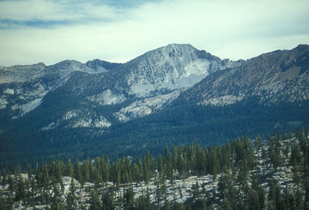 Gray Peak from Buena Vista Trail - Yosemite National Park - Aug 1973