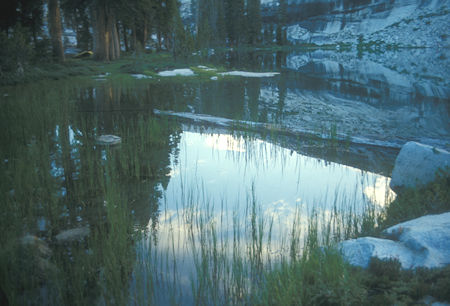 Morning at Royal Arch Lake - Yosemite National Park - Aug 1973