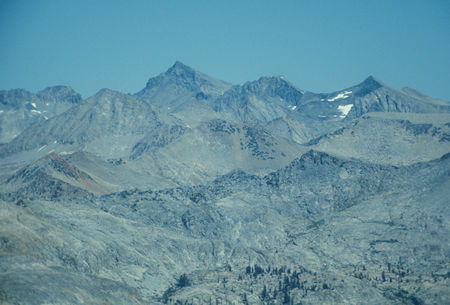 Roger Peak from Gale Peak - Yosemite National Park - Aug 1973