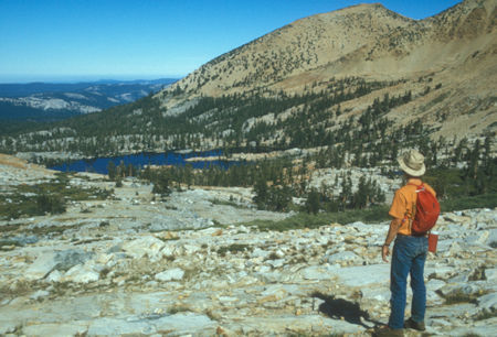 Lower Ottoway Lake, Dan Curley - Yosemite National Park - Aug 1973