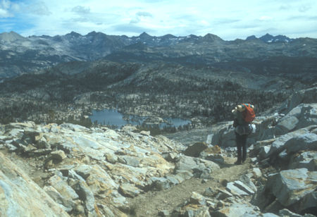 McClure, Lyell, Roger, Banner, Ritter, Red Devil Lake - Yosemite National Park - Aug 1973