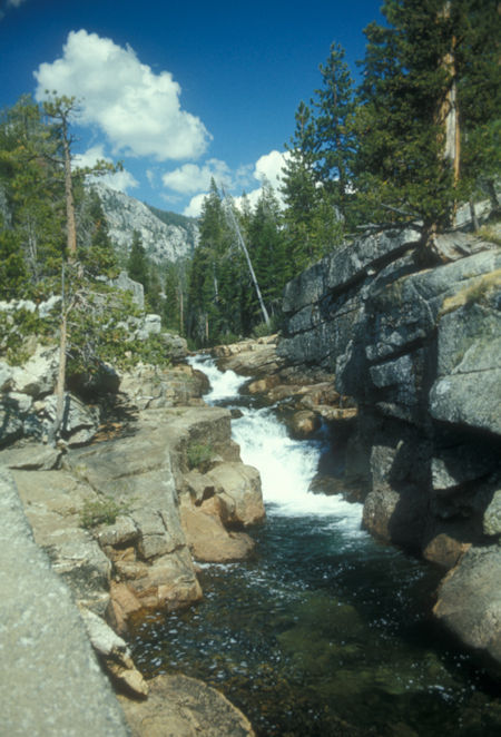 Merced River near Merced Lake - Yosemite National Park - Aug 1973